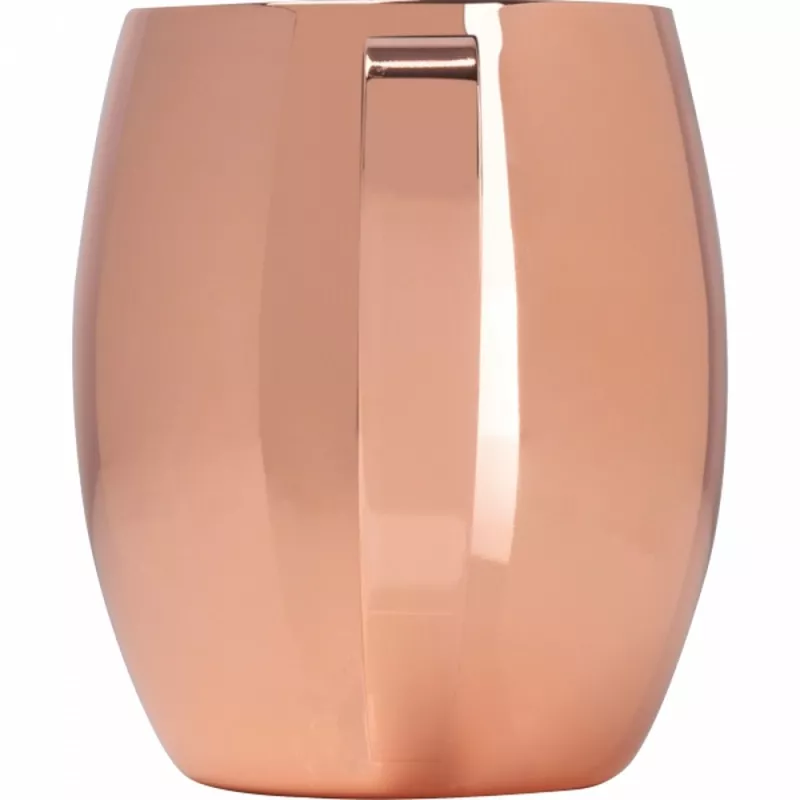 Kubek stalowy z podwójnymi ściankami 400 ml CrisMa WALDEMAR - miedziany (8517595)