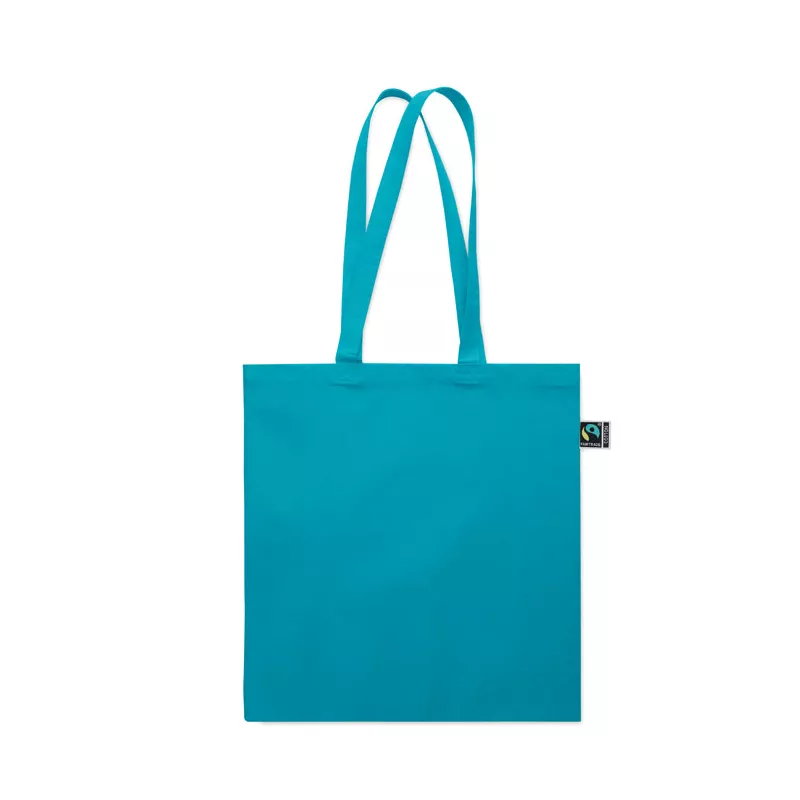 Torba Fairtrade z klinem 180 g/m² OSOLE++ COLOUR - Turkusowy (MO2590-12)