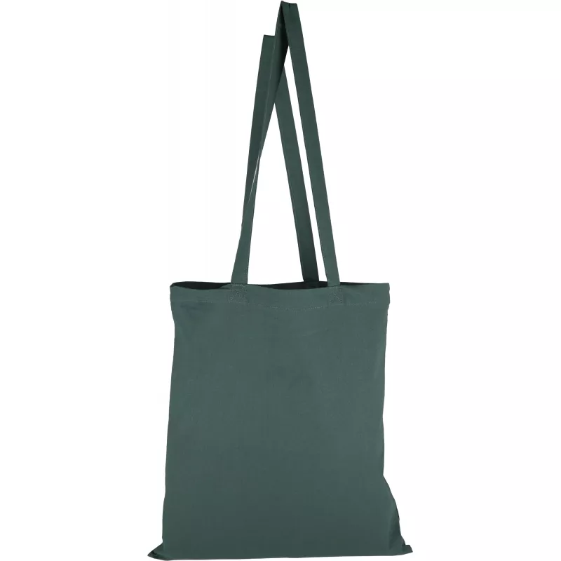 Torba bawełniana z długimi uszami 140 g/m2 COPENHAGEN - ciemnozielony (088099)
