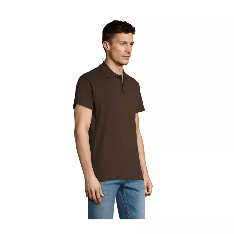 Koszulka polo męska piqué 170 g/m² Sol's SUMMER II - Chocolate (S11342-CH)