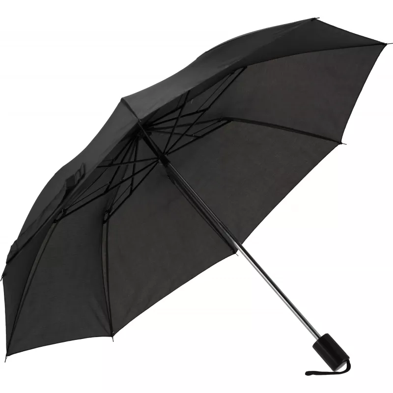 Parasol manualny Ø88 cm LILLE - czarny (518803)