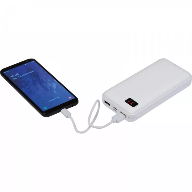 Power bank 20000 mAh FERDINANDO - biały (3149806)