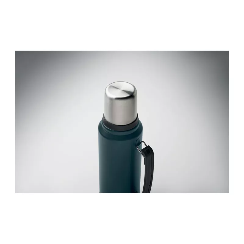 Termos stalowy z kubkiem 1000 ml NYIMA - Francuski Granat (MO2710-85)
