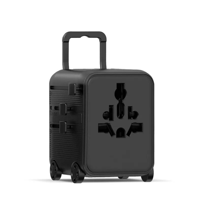 Wózek podróżny Xoopar Luggie GaN z adapterem podróżnym - czarny (LT41033-N0002)