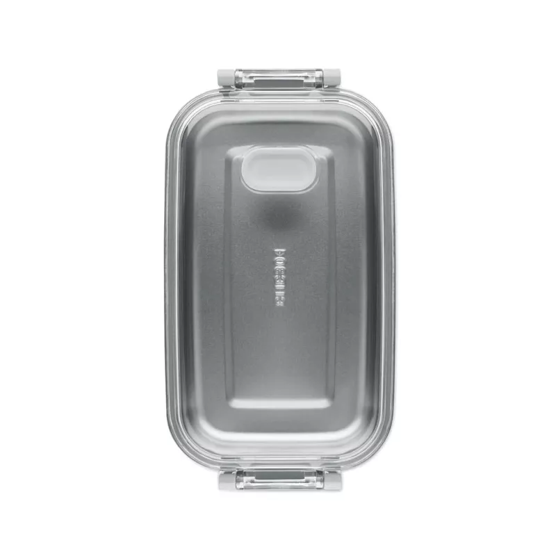 Lunchbox z PP ze stalowym wkładem 750 ml HOAGIE - Szary (MO2770-07)