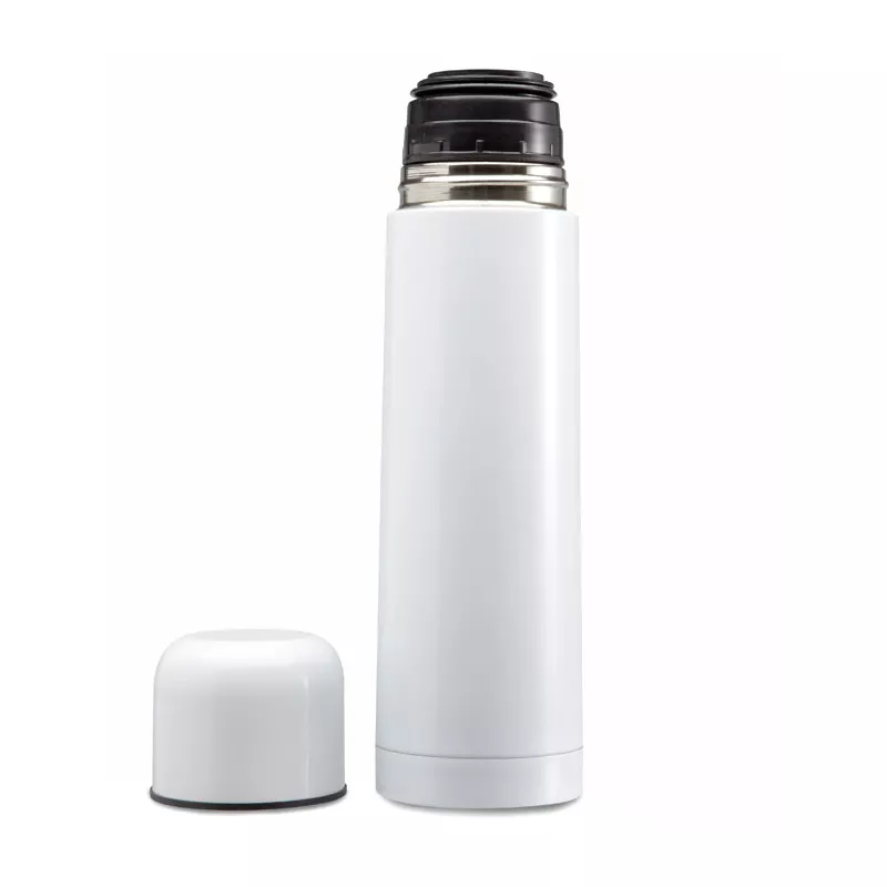 Termos stalowy dwuścienny 500 ml CHAN - Bialy (MO8314-06)