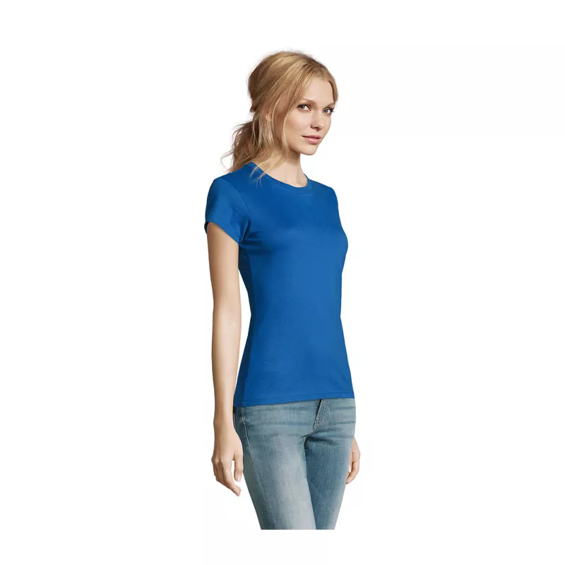 Koszulka damska 190 g/m² Sol's IMPERIAL WOMEN - Niebieski (S11502-RB)