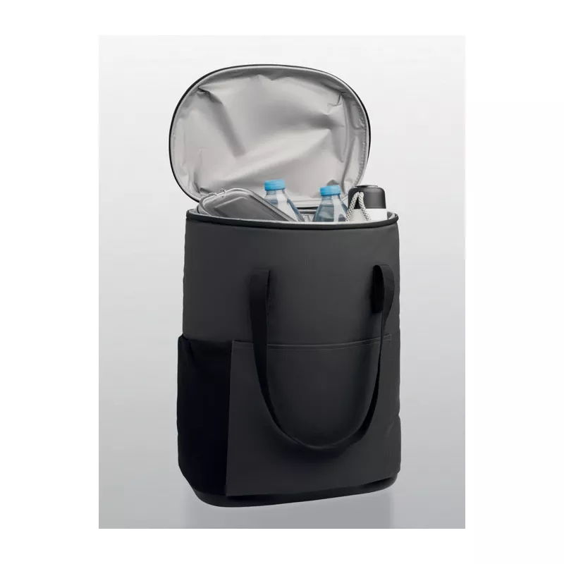 Plecak termiczny z RPET 600D 20 l COLDI - Kamienny Szary (MO2832-15)