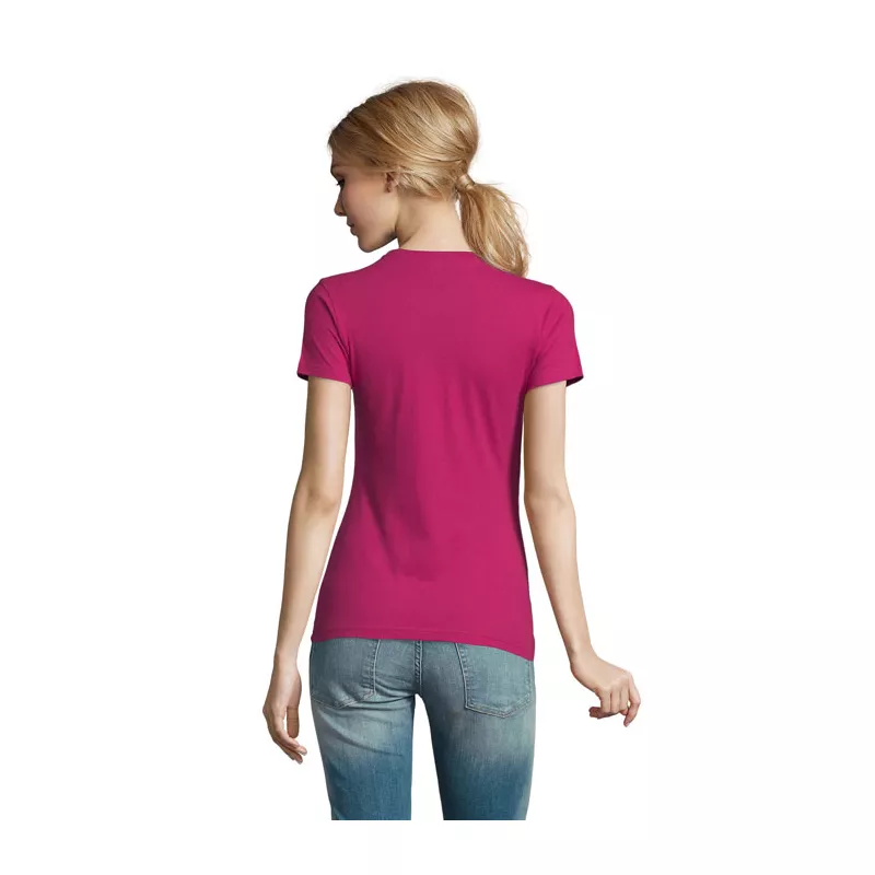 Koszulka damska 190 g/m² Sol's IMPERIAL WOMEN - Fuchsia (S11502-FU)