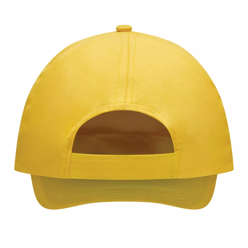 5-segmentowa czapka FAVOURITE - żółty (56-0702053)