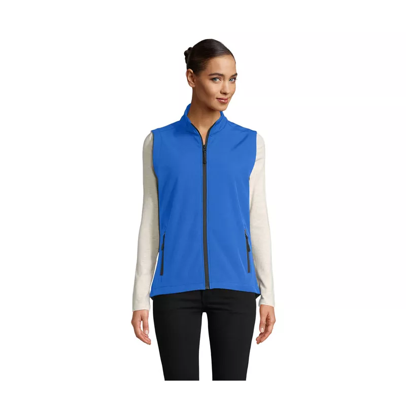 Kamizelka softshell damska Sol's RACE BW WOMEN - Niebieski (S02888-RB)