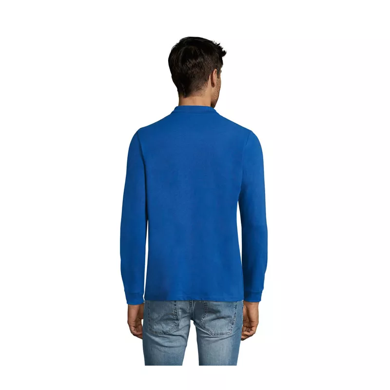 Polo męskie 180 g/m² Sol's PERFECT LSL MEN - Niebieski (S02087-RB)