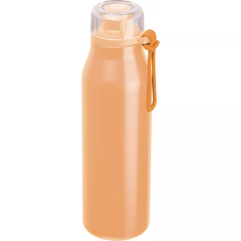 Butelka termiczna stalowa z recyklingu GRAND HAVEN MoLu 640 ml - pomarańczowy (534910)