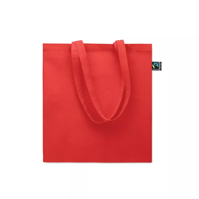 Torba Fairtrade z klinem 180 g/m² OSOLE++ COLOUR - Czerwony (MO2590-05)