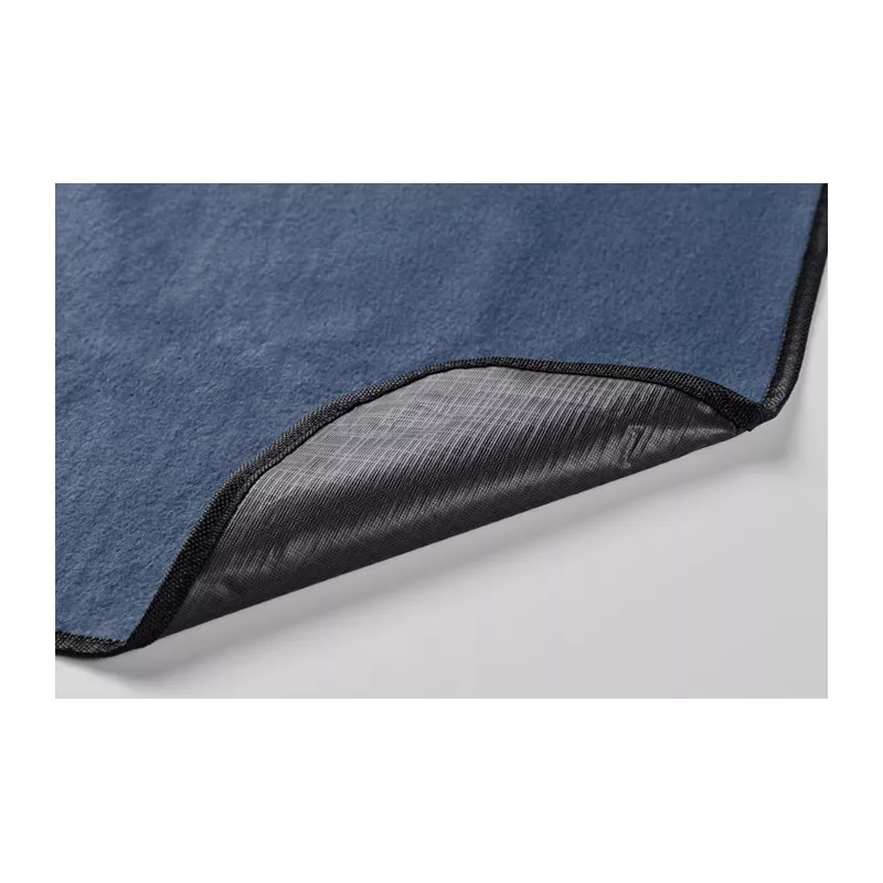 Koc piknikowy polarowy RPET 200x200 cm 150 g/m² COSTA - Niebieski (MO2978-04)