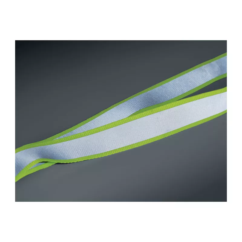 Smycz odblaskowa z RPET z karabińczykiem 25 mm TOSEE - Fluorescencyjny Zólty (MO2825-70)