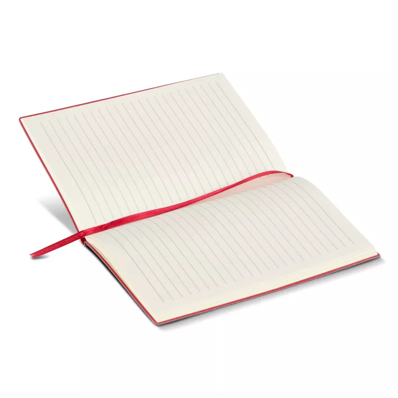 Notatnik Yuzu z miękką okładką Thermo A5 - czarno / czerwony (LT92091-N0221)