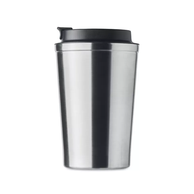 Kubek termiczny ze stali 350 ml BRACE - Srebrny Mat (MO6276-16)
