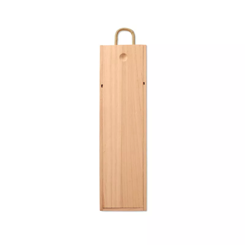 Skrzynka na wino z drewna paulowni VINBOX - Drewna (MO9413-40)