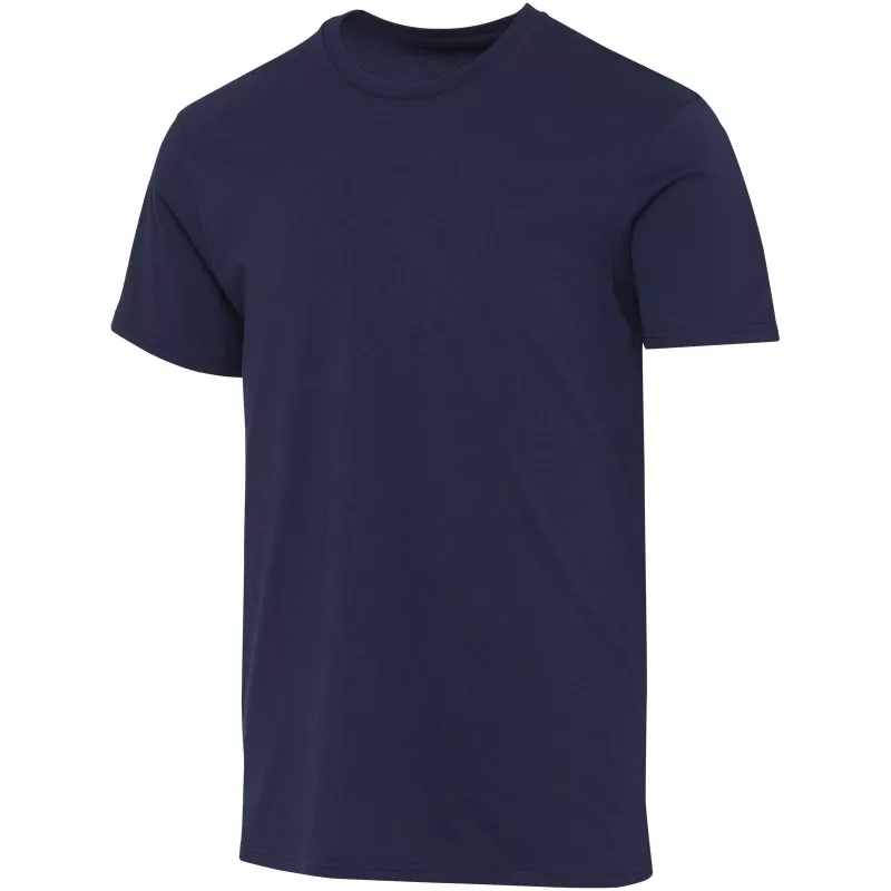 Azurite organiczna koszulka unisex o gramaturze 160 g/m² z krótkim rękawem i certyfikatem OCS - Granatowy (39554-NAVY)