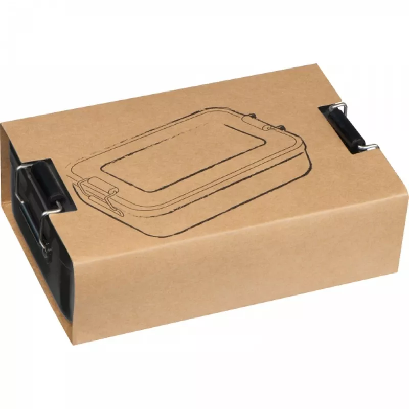 Lunch box 1000 ml KATHERINE - czarny (8115503)