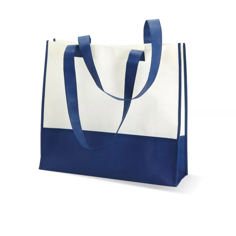 Torba na zakupy z włókniny 80 g/m² VIVI - Niebieski (KC6540-04)