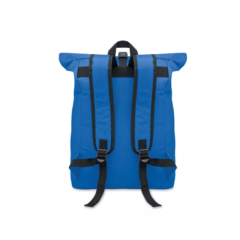 Plecak rolltop na laptop 15" z poliestru 600D IREA - Niebieski (MO2170-37)