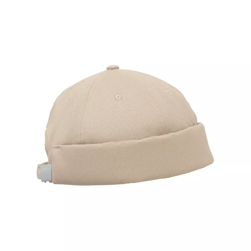 Czapka docker ze szczotkowanej bawełny 260 g/m² DOCK - Bezowy (MO2923-13)