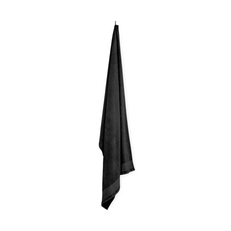 Ręcznik kąpielowy 380 g/m² 100x150 cm ISLAND 100 - Czarny (MO2767-03)