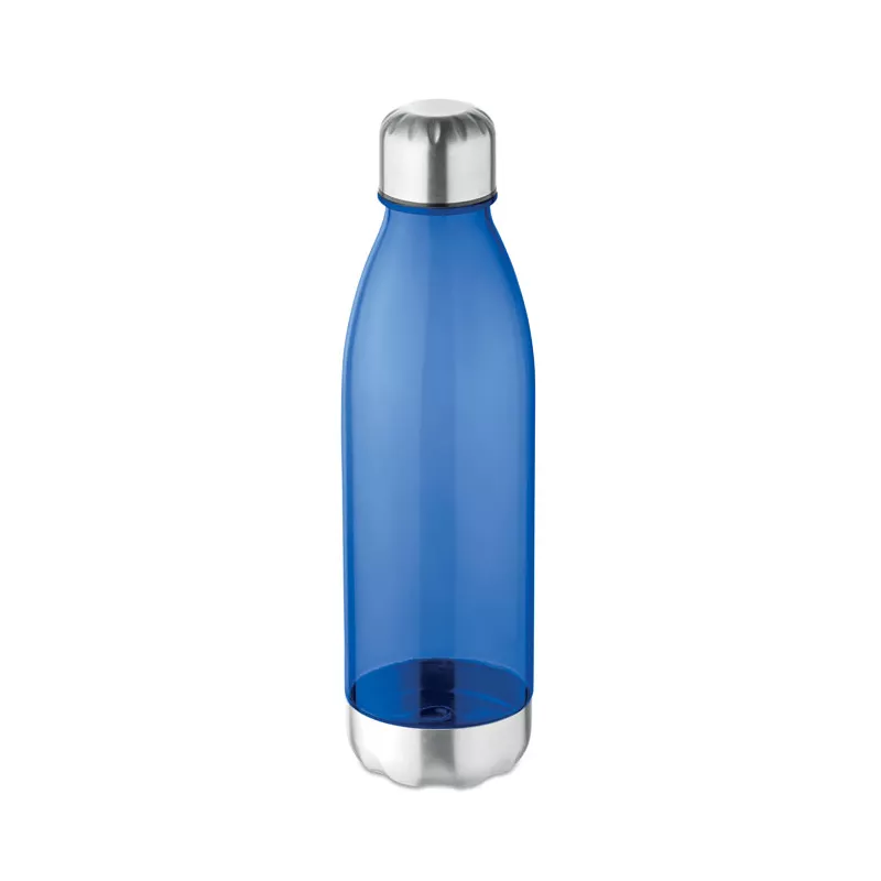 Butelka z Tritanu i stali 600 ml ASPEN - Przezroczysty Niebieski (MO9225-23)