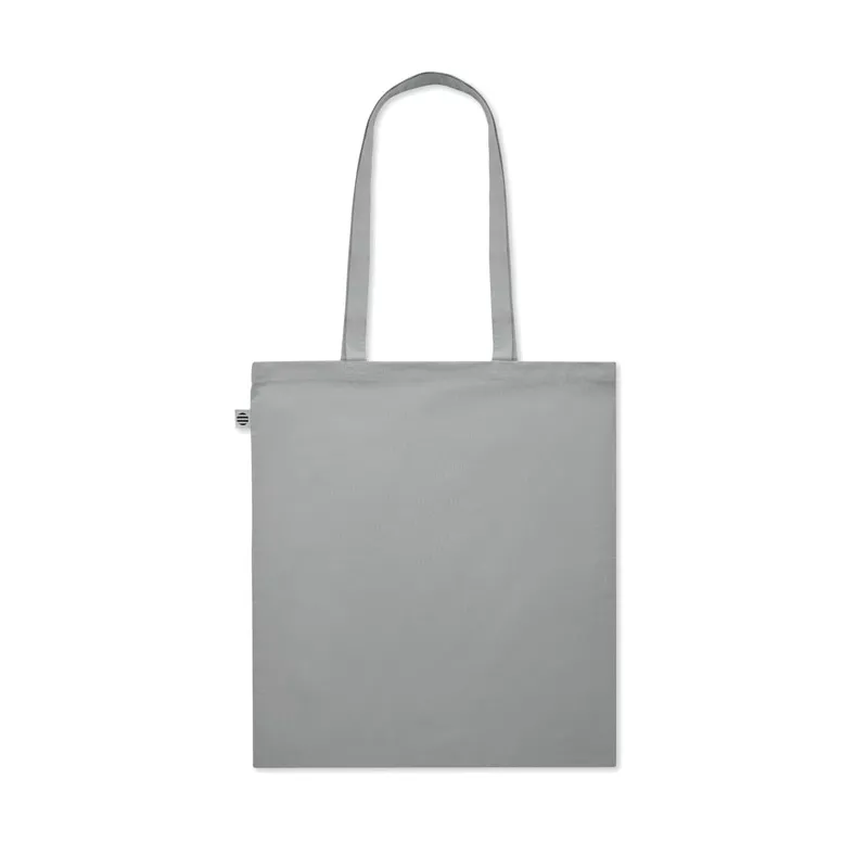 Torba na zakupy z bawełny organicznej 180 g/m² ONEL - Szary (MO6711-07)