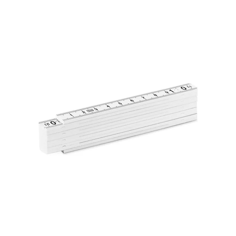 Miarka składana stolarska 1 m METER - Bialy (MO9591-06)