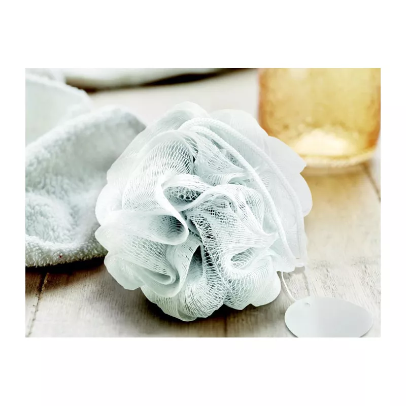 Myjka do ciała z PE PUF - Bialy (MO9054-06)