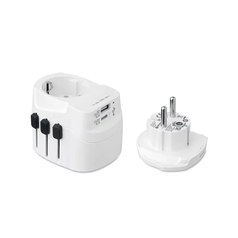 Adapter podróżny USB 30W Skross PRO LIGHT USB AC30 PD - Bialy (MO2981-06)