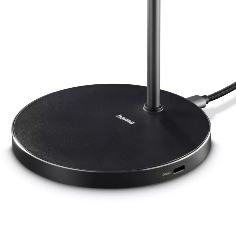 Magnetyczna ładowarka bezprzewodowa 15W Hama - czarny (VH036-03)