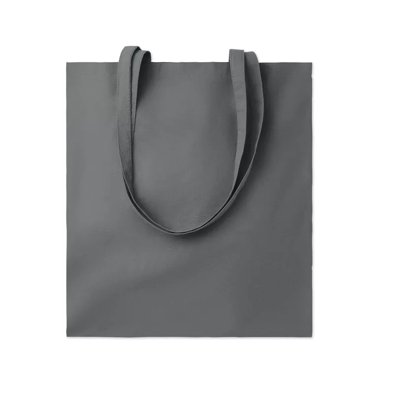 Torba bawełniana 38x42 cm 140 g/m² COTTONEL COLOUR + - Kamienny Szary (MO9268-15)