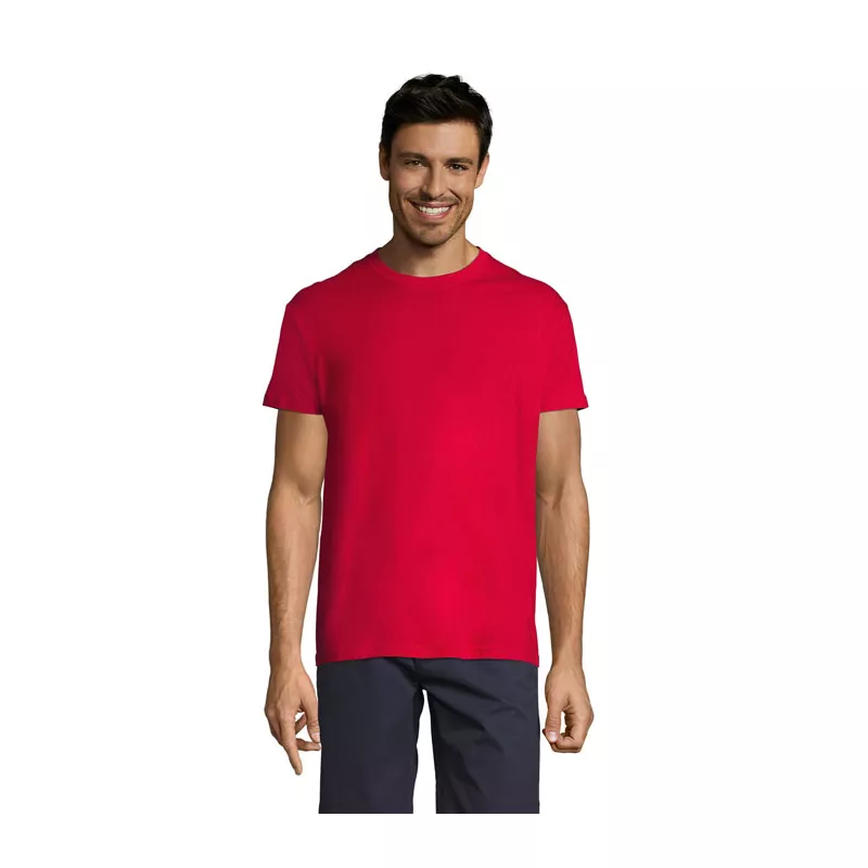 Koszulka unisex bawełniana 150 g/m² Sol's REGENT - Czerwony (S11380-RD)