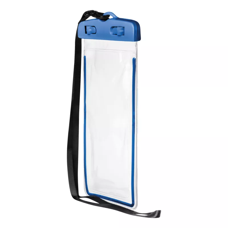 Torebka na telefon DIVER - niebieski, transparentny (56-0404926)