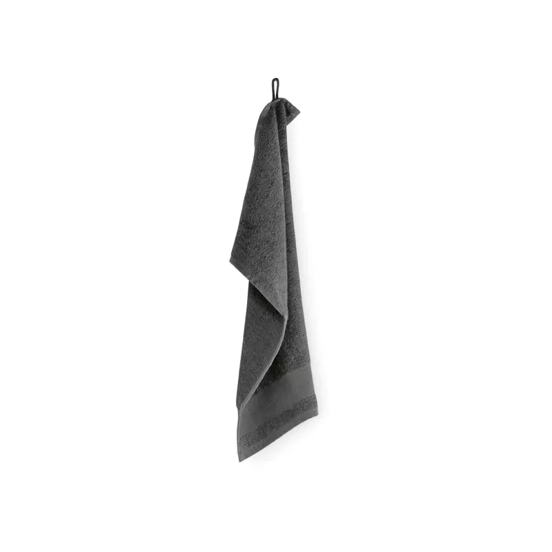 Ręcznik bawełniany 380 g/m² 30x50 cm ISLAND 30 - Kamienny Szary (MO2764-15)