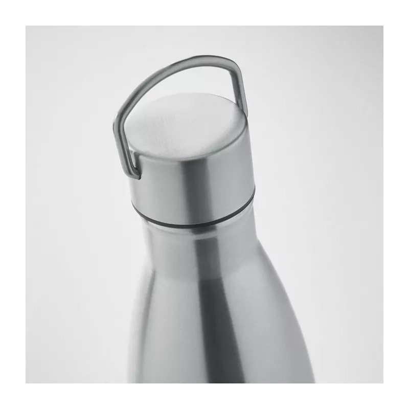 Butelka termiczna ze stali z recyklingu 500 ml MANOA - Srebrny Mat (MO2108-16)