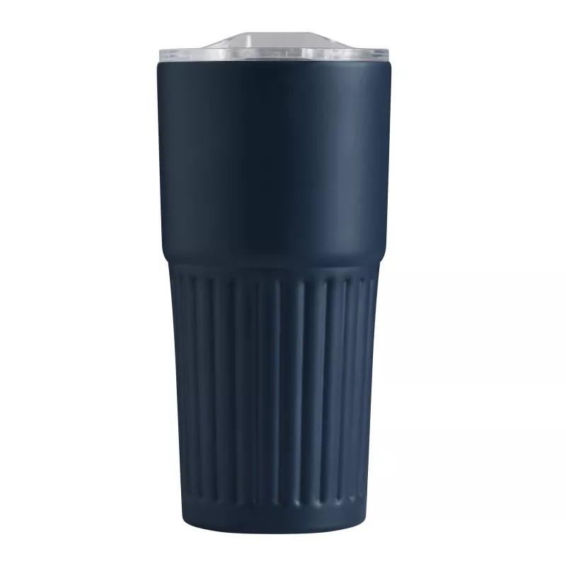 Próżniowy kubek 600 ml WAVE LINE - granatowy (56-0304715)