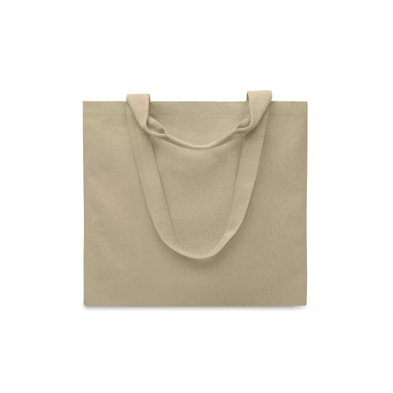 Torba plażowa z recyklingu 320 g/m² MALDI BEACH - Khaki (MO2485-39)