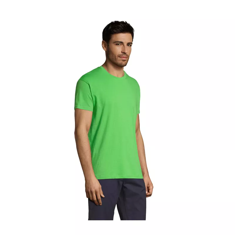 Koszulka unisex bawełniana 150 g/m² Sol's REGENT - Lime (S11380-LM)