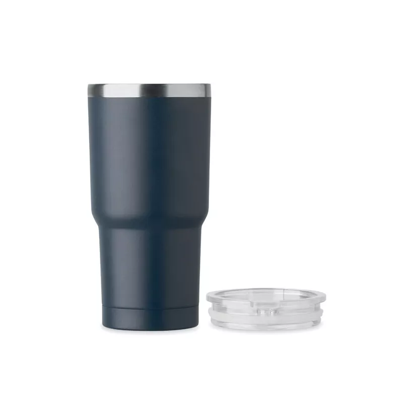 Kubek termiczny ze stali z recyklingu 500 ml SUM - Francuski Granat (MO2597-85)