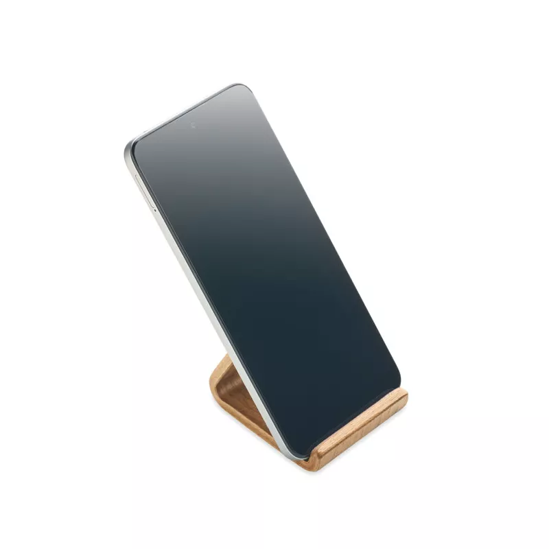 Stojak na telefon z drewna orzechowego HOLD - Drewna (MO3128-40)