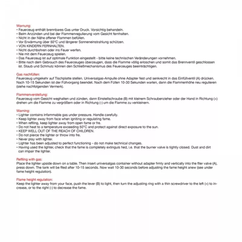 Zapalniczka jednorazowa KLEOPATRA - czarny (9110703)