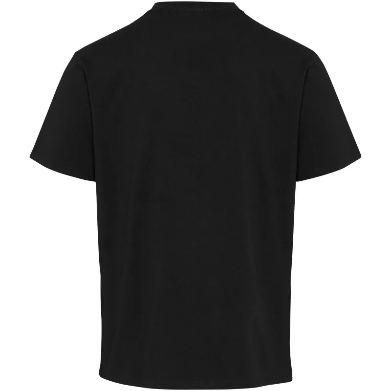 Lucas 280 g/m2 koszulka oversize unisex z bawełny organicznej z certyfikatem OCS  - Czarny (39562-BLACK)