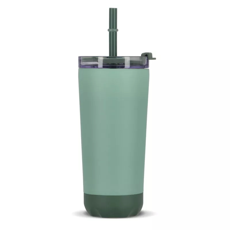 Kubek termiczny InSideOut ze stali nierdzewnej o podwójnych ściankach, 600 ml - miętowy (LT57017-N0036)
