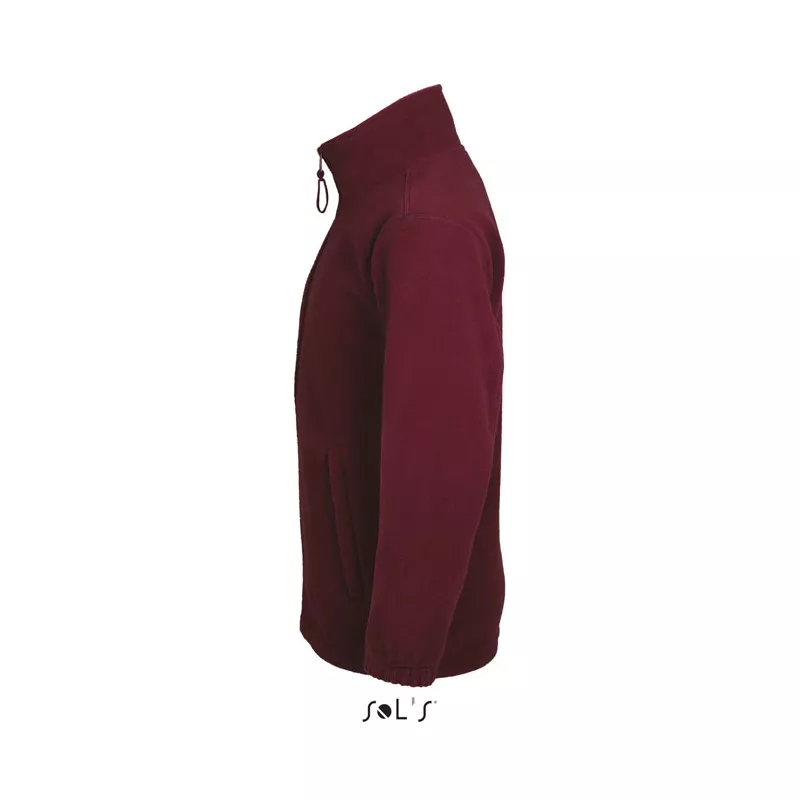 Bluza polarowa dziecięca 300 g/m² Sol's NORTH KIDS - Burgundy (S00589-BG)