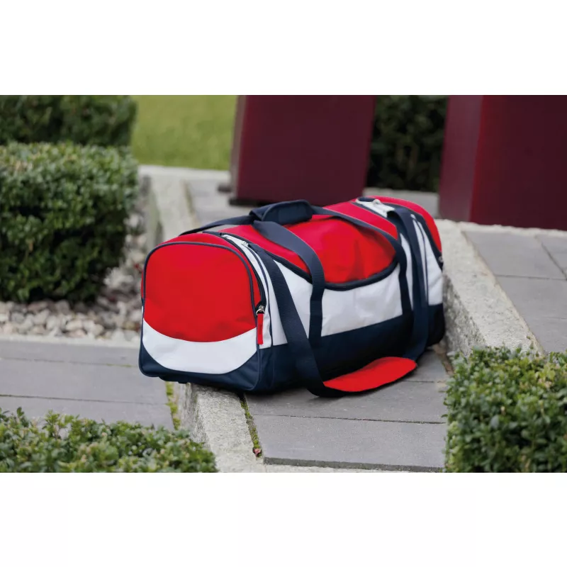 Torba sportowa MARINA GYM - biały, czerwony, niebieski (56-0208513)